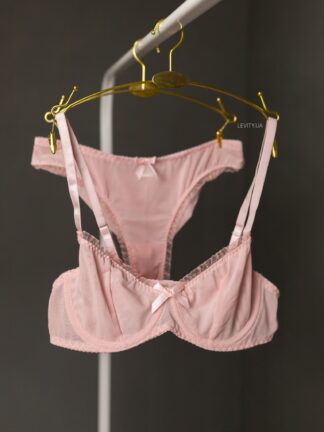 Комплект з бразильянами в сіточку (1049)