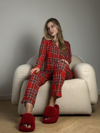 Піжама жіноча в клітинку (1188)