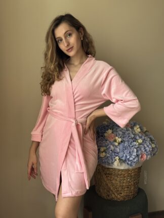 Велюровий халат (1515)