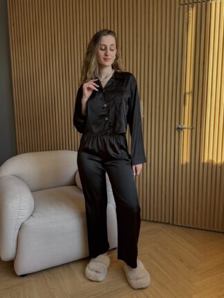 Шовкова піжама зі штанами (1675)