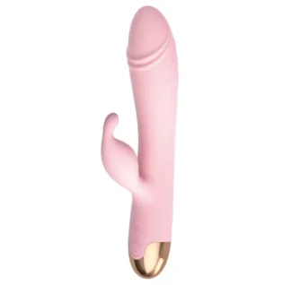 Вібратор Rotessa – 10 режимів, обертовий ствол, кліторальний стимулятор, USB акумулятор