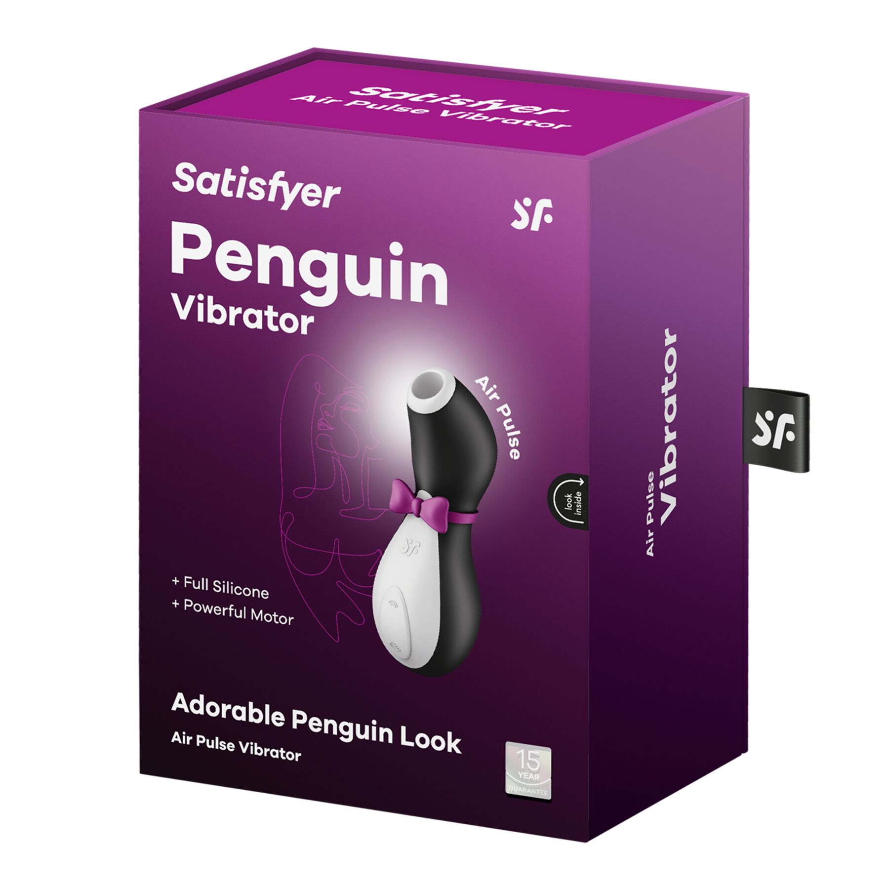 Вакуумний кліторальний стимулятор Satisfyer Penguin - купити в LEVITY Вакуумний кліторальний стимулятор Satisfyer Penguin - Зображення 2