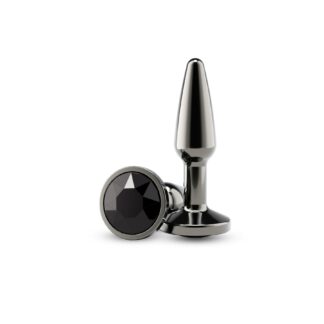 Анальна пробка NS Novelties Rear Assets - Tapered - Small - Gunmetal - Black