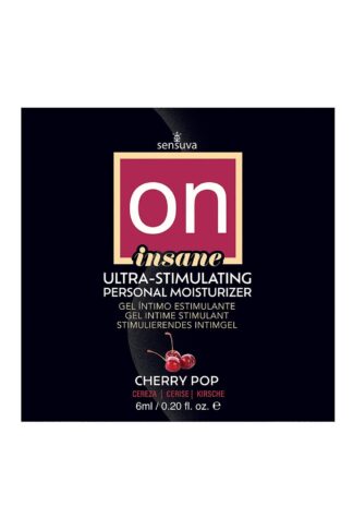Пробник Sensuva - Ultra-Stimulating On Insane Cherry Pop (6 мл)